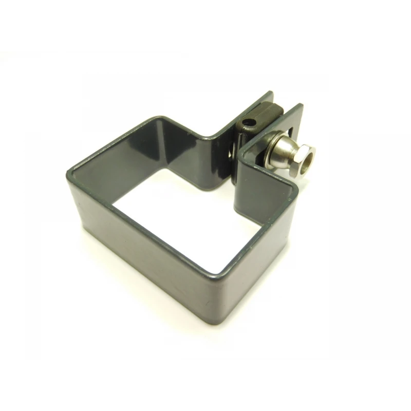 Panel clip for post 60x40mm / 5mm / ending / ZN+PVC7016
