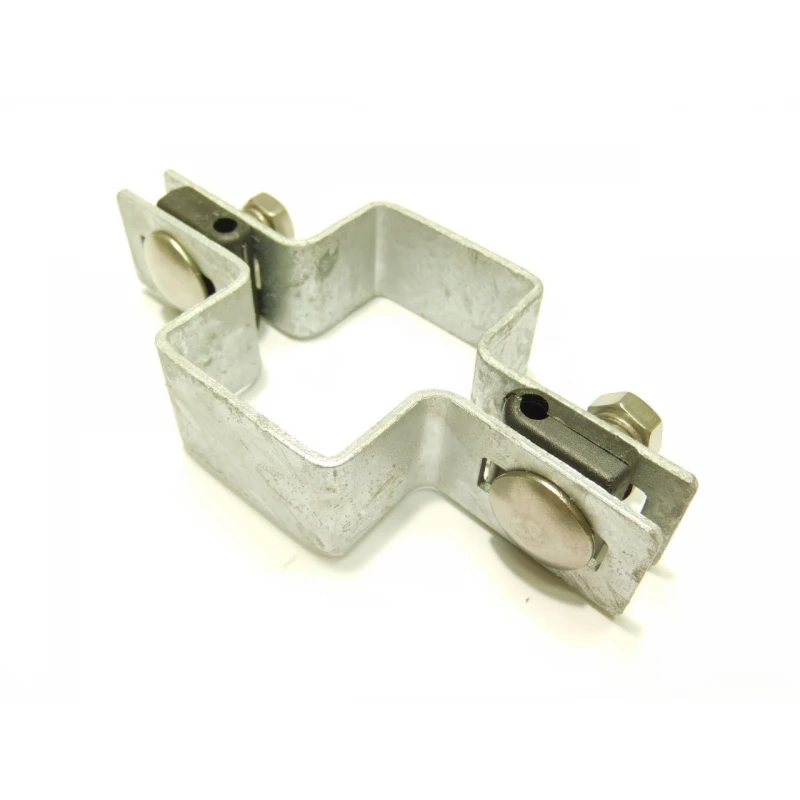 Panel clip for post 60x40mm / 5mm / continuous / HNZ