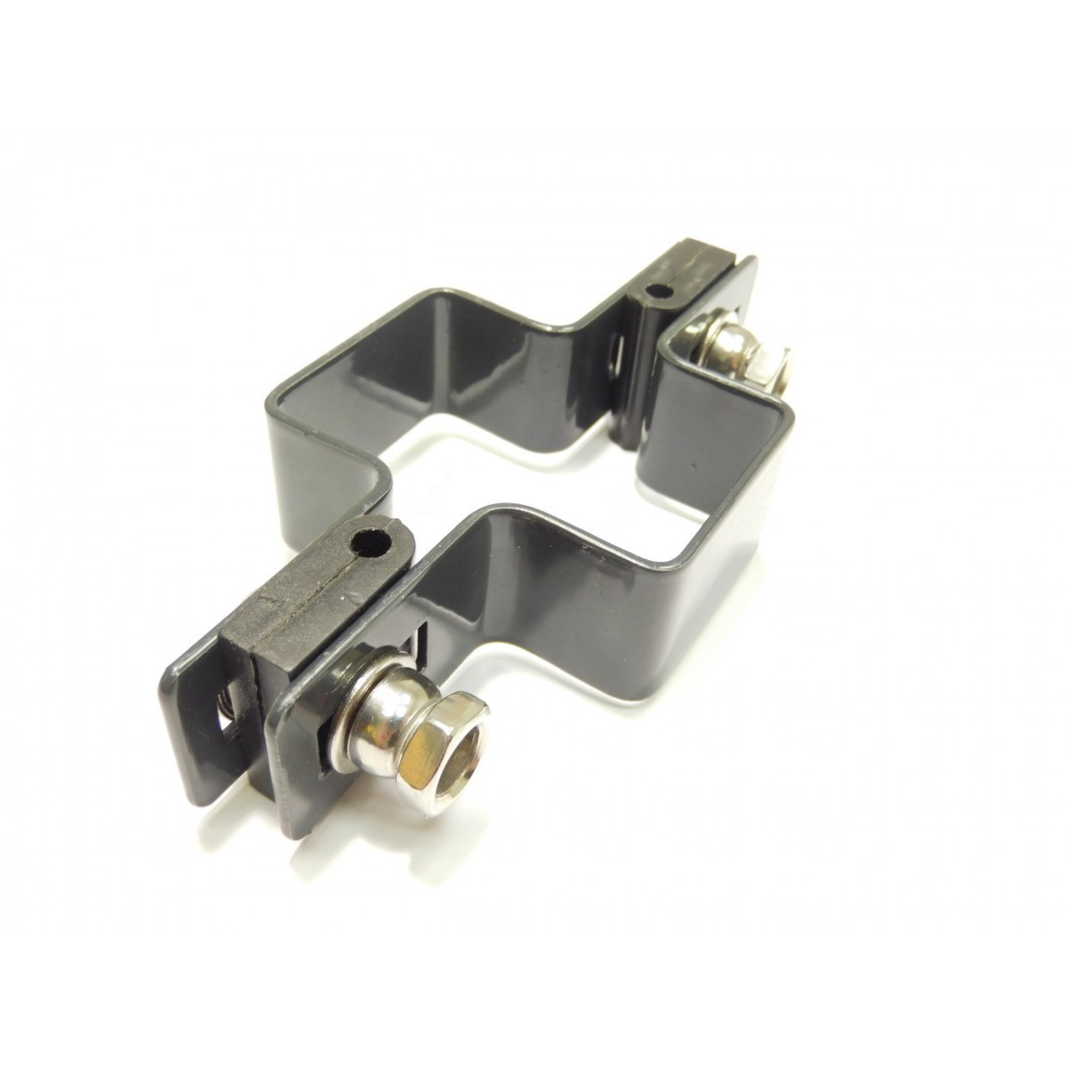 Panel clip for post 60x40mm / 4mm / continuous / ZN+PVC7016