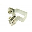 Panel clip for post 60x40mm / 4mm / corner / HNZ