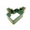 Panel clip for post 60x40mm / 4mm / corner / ZN+PVC6005