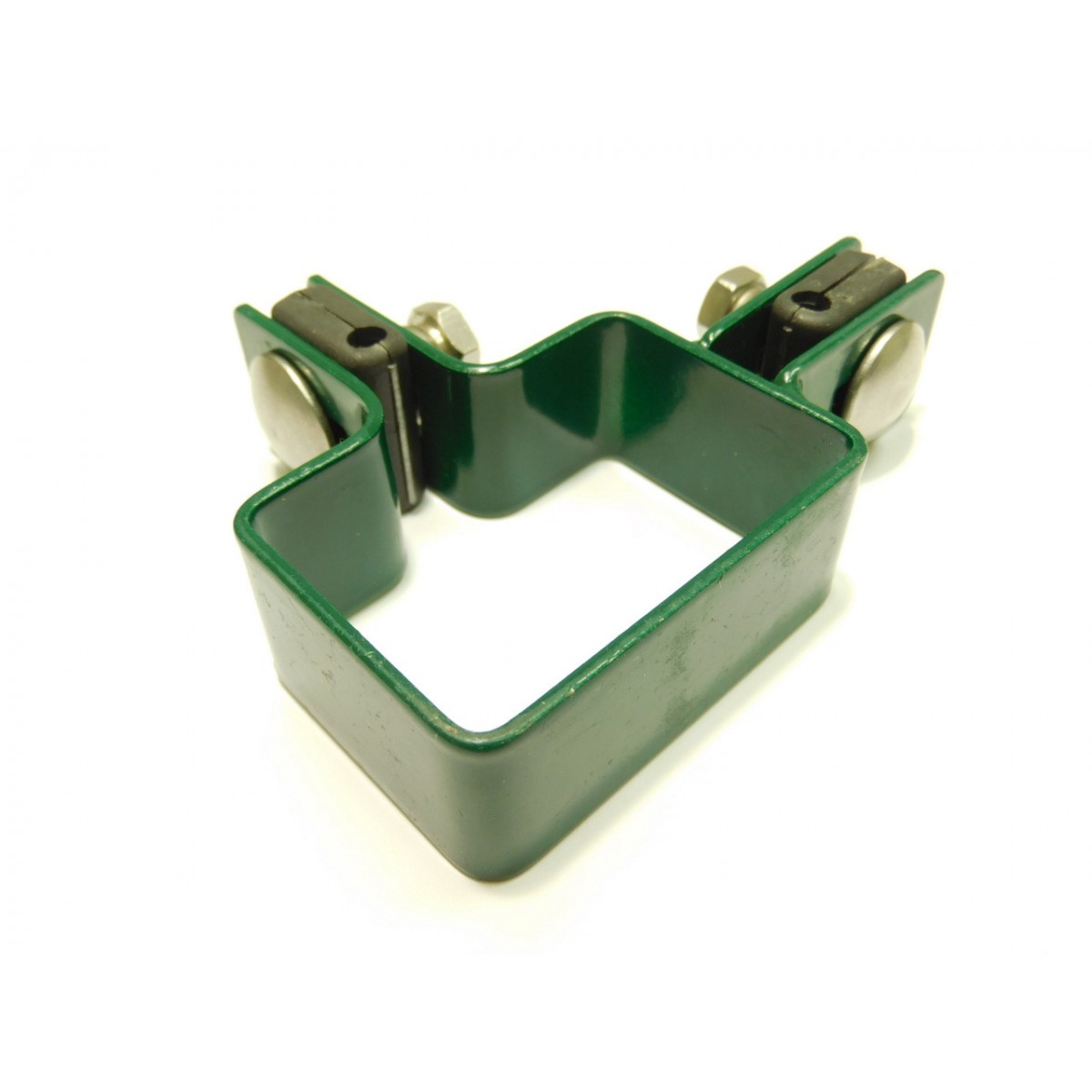 Panel clip for post 60x40mm / 5mm / corner / ZN+PVC6005