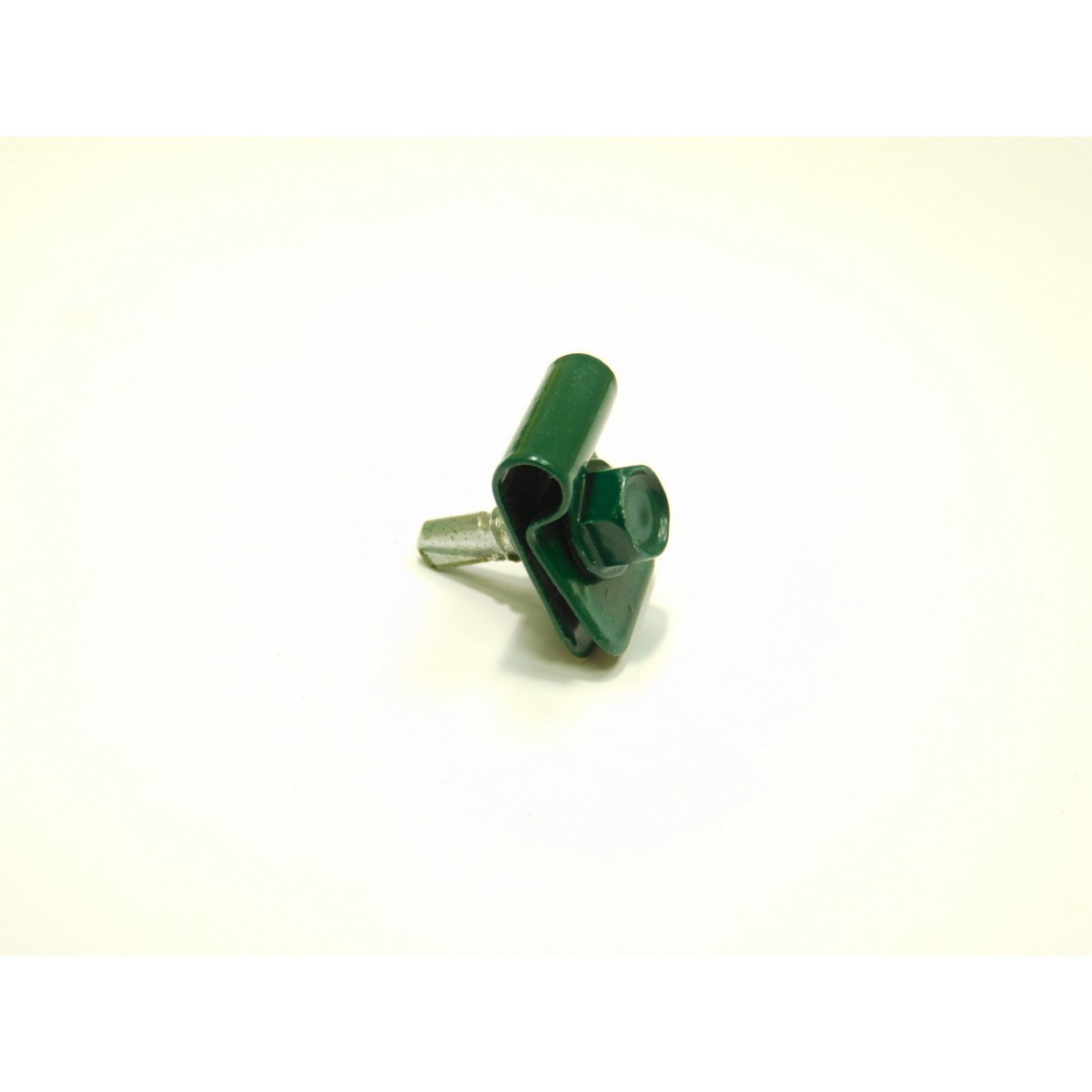 Příchytka L-CLIP / ZN+PVC6005 / komplet se šroubem