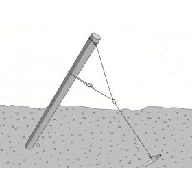 Bump anchor Gripple Anchor 3, cord 3,0mm x 1,0m/width 117mm