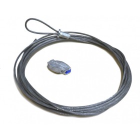 Pack of anchor cord GPAK3/galvanized cord 3,0mm x 4,0m, washer, tensioner Gripple med.