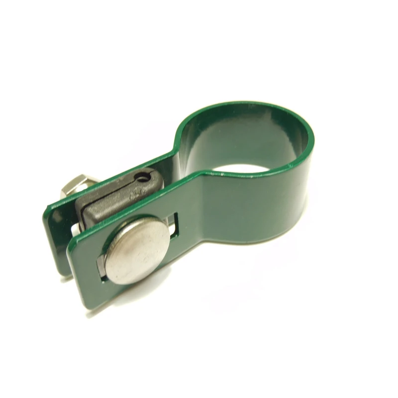 Panel clip for post 48mm / 5mm / ending / ZN+PVC6005