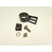 Příchytka panelu na sloup 48mm / 5mm / koncová / ZN+PVC7016
