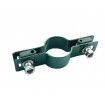 Příchytka panelu na sloup 48mm / 4mm / průběžná / ZN+PVC6005