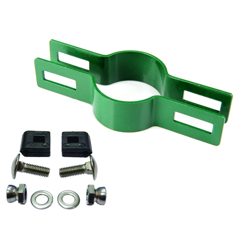 Panel clip for post 48mm / 5mm / continuous / ZN+PVC6005