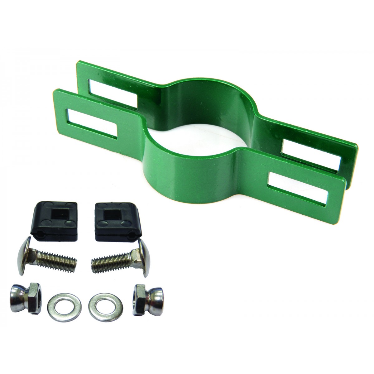 Panel clip for post 48mm / 5mm / continuous / ZN+PVC6005
