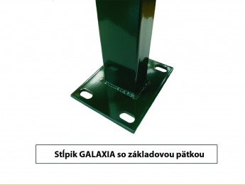 Sloupky GALAXIA s patkou