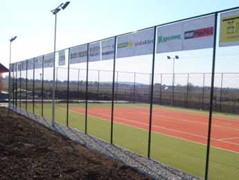 Posts for tennis courts